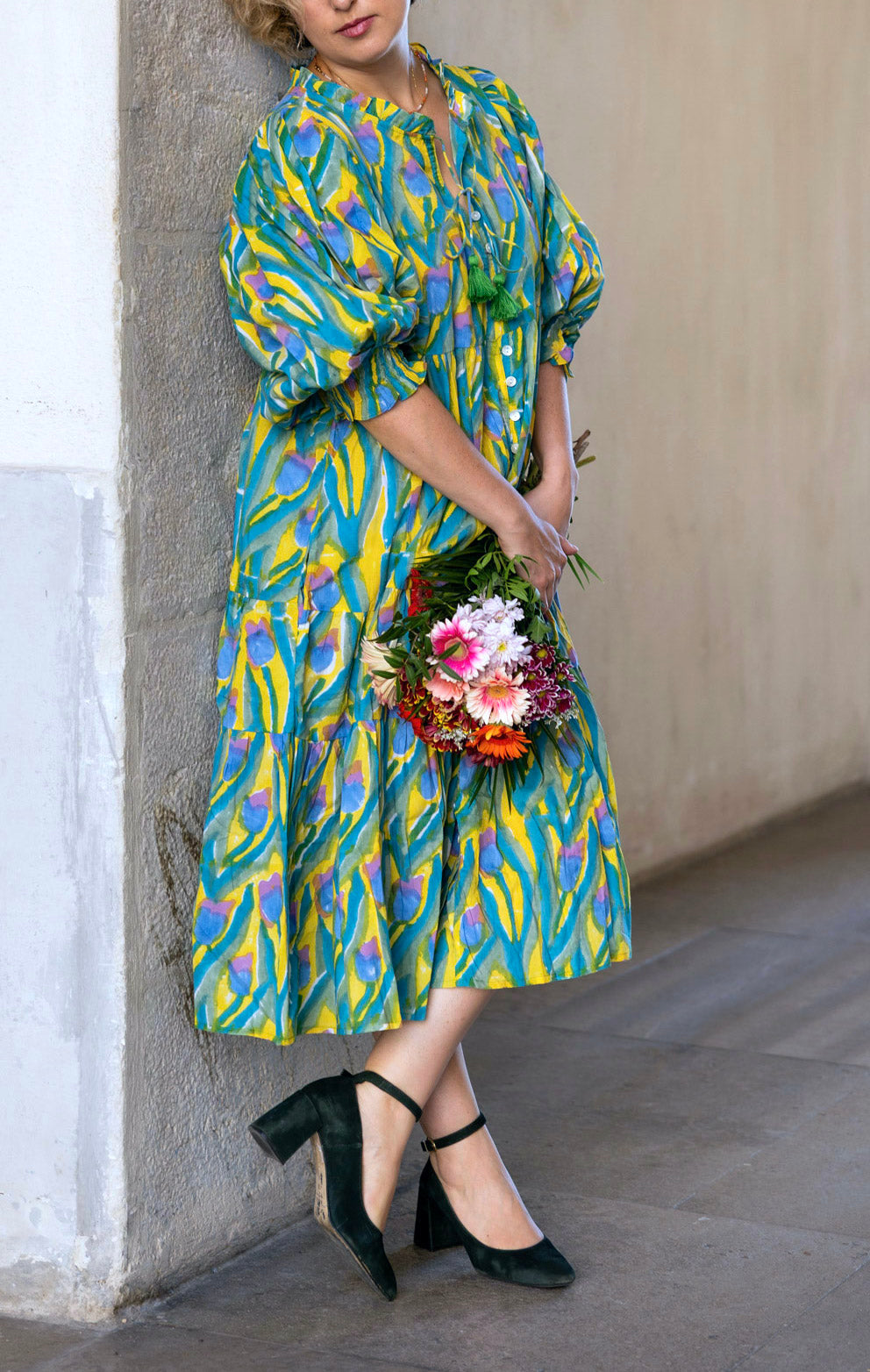 Robe Longue Instante - Tulipe