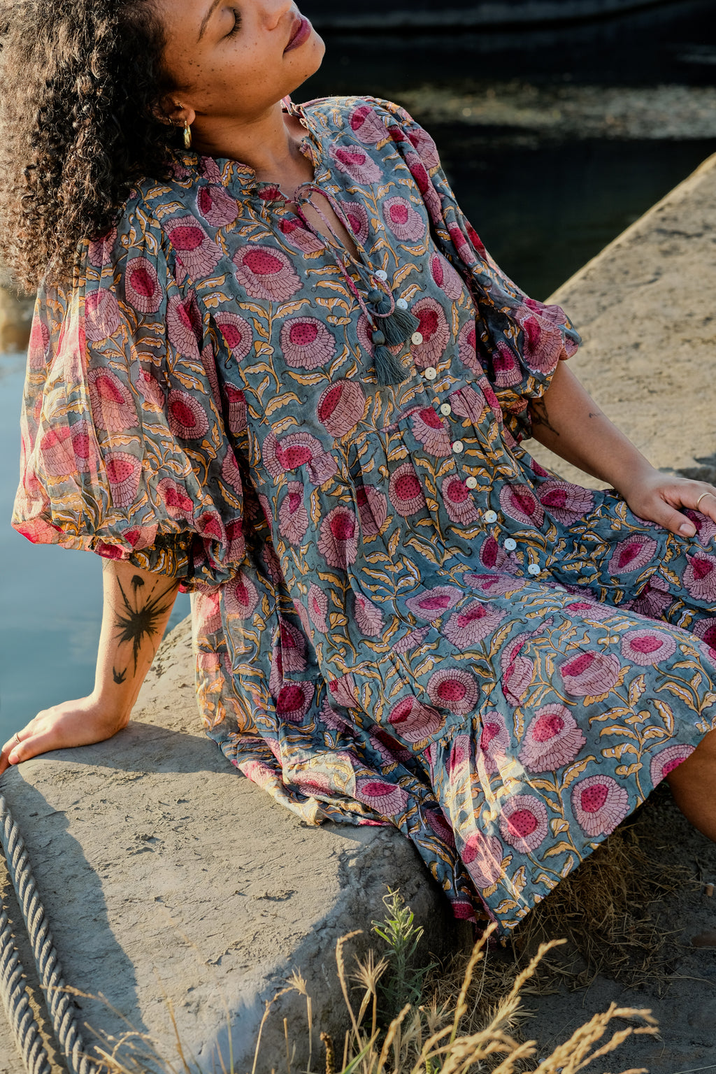 Robe Courte Époque - Rosy Dēl