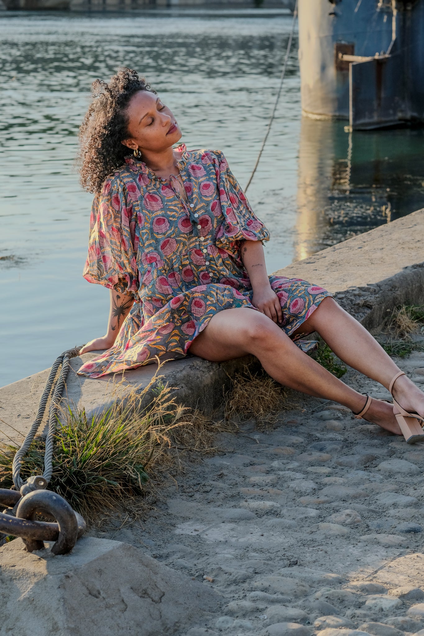 Robe Courte Époque - Rosy Dēl