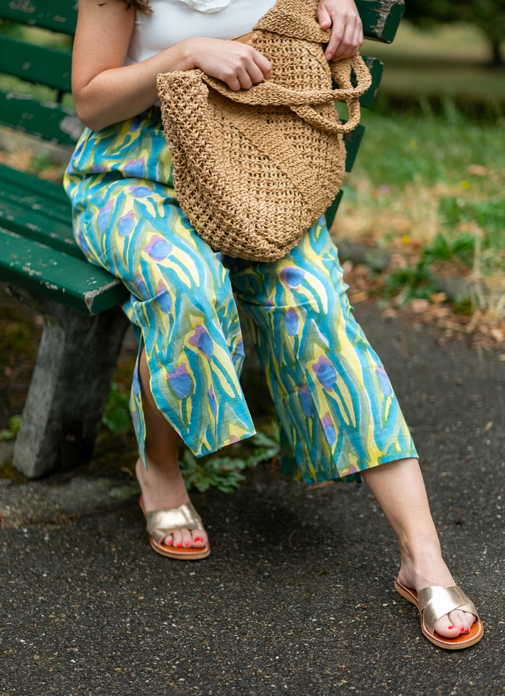 Pantalon Noué Brise - Tulipe