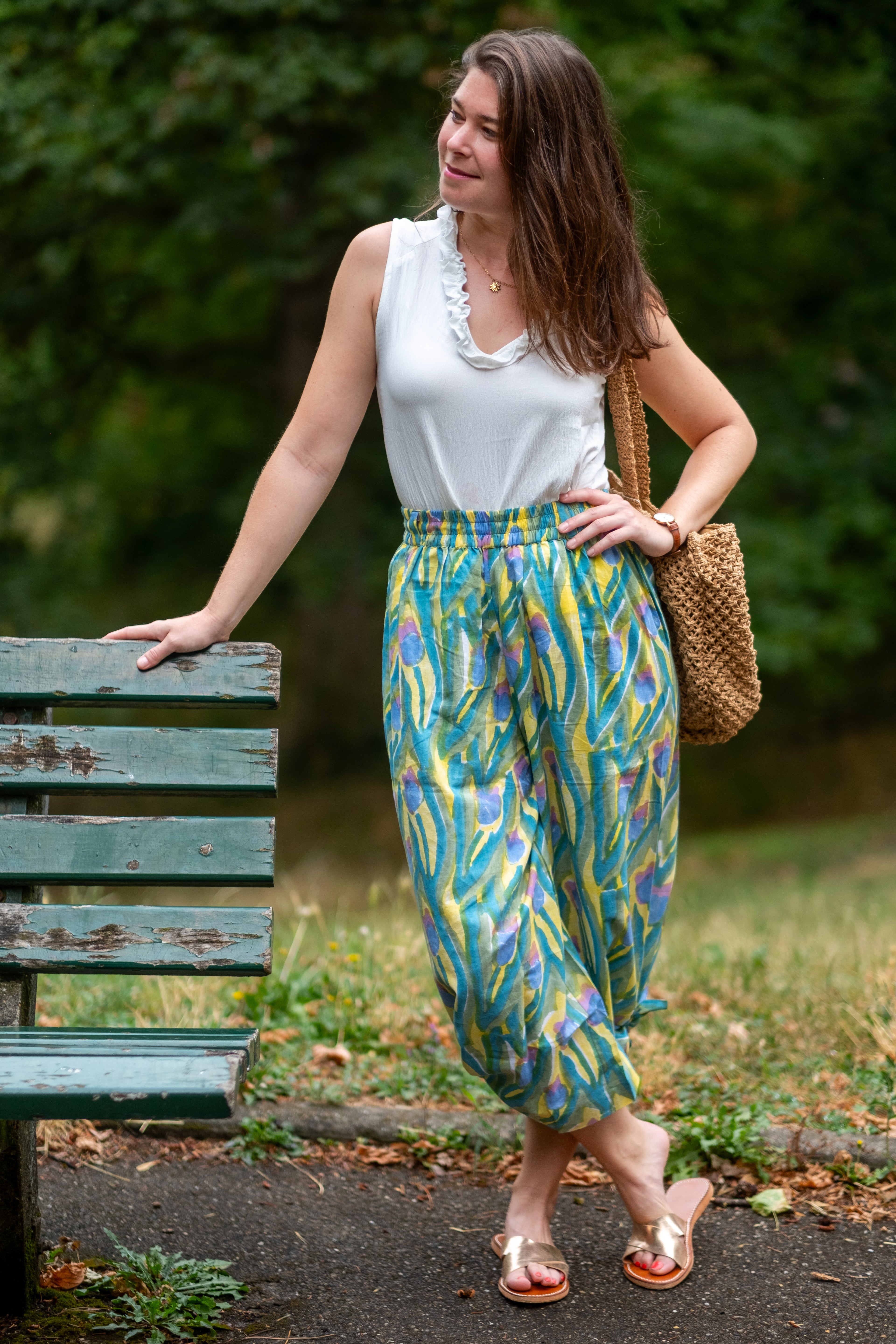 Pantalon Noué Brise - Tulipe